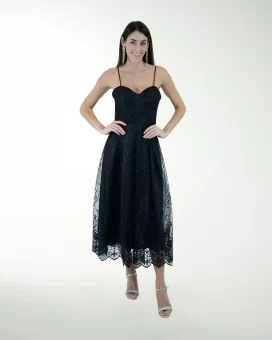 DA VESTIDO CC BORDADO MIDI CORSET