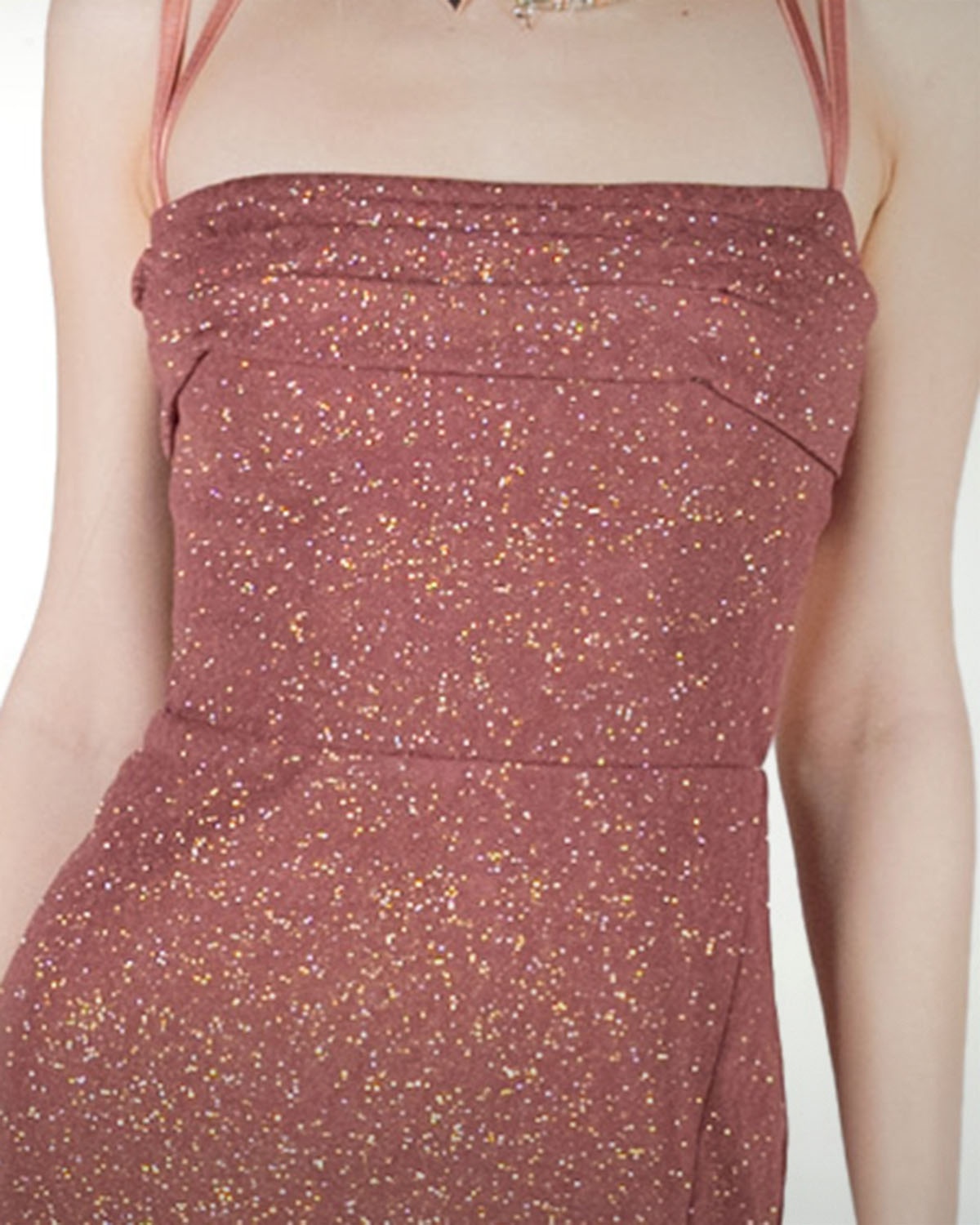 VESTIDO CL DRAPEADO ESCOTE EN ESPALDA