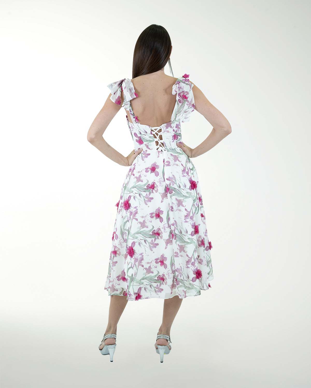 VESTIDO CC CORSET ESTAMPADO 3D VESTIDO CC CORSET ESTAMPADO 3D