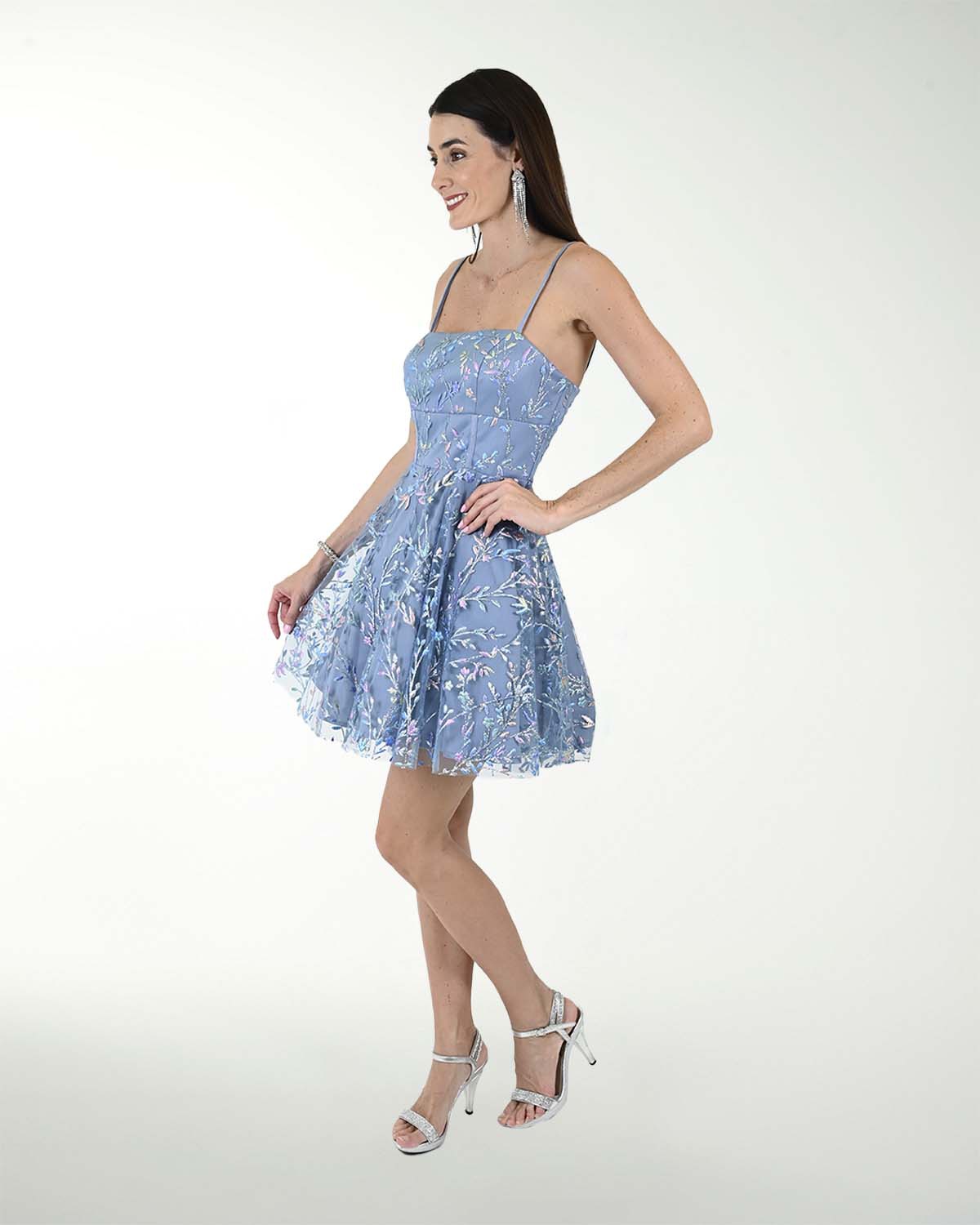VESTIDO CC FANTASIA FALDA CIRCULAR VESTIDO CC FANTASIA FALDA CIRCULAR