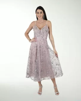 DA VESTIDO CC BORDADO MIDI