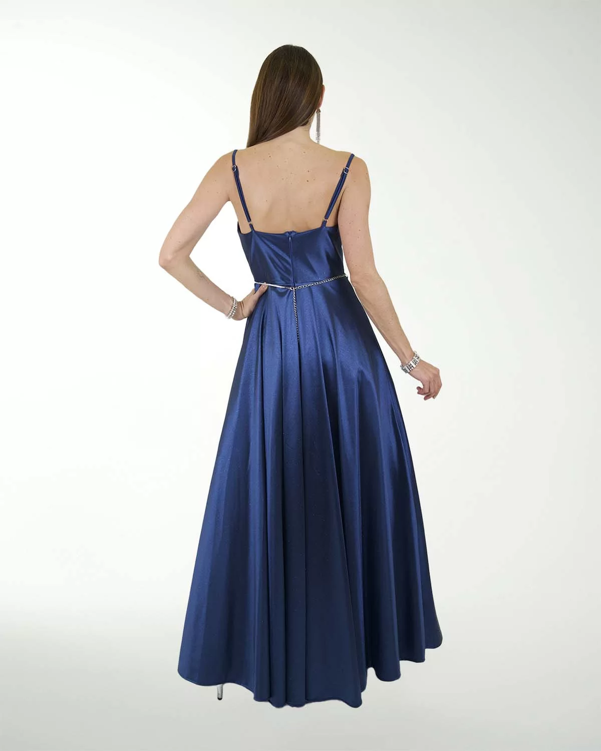 DA VESTIDO CL WARP GLITTER ESCOTE EN V DA VESTIDO CL WARP GLITTER ESCOTE EN V
