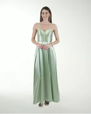 VESTIDO CL WARP TALLE TIPO CORSET