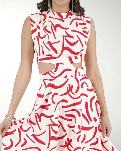 VESTIDO CA MADRID ESTAMPADO ESTAMPADO VESTIDO CA MADRID ESTAMPADO ESTAMPADO