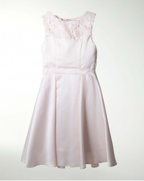 VESTIDO NIÑA CON TABLONES