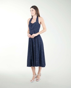 VESTIDO 50Â´s MIAMI ESTAMPADO