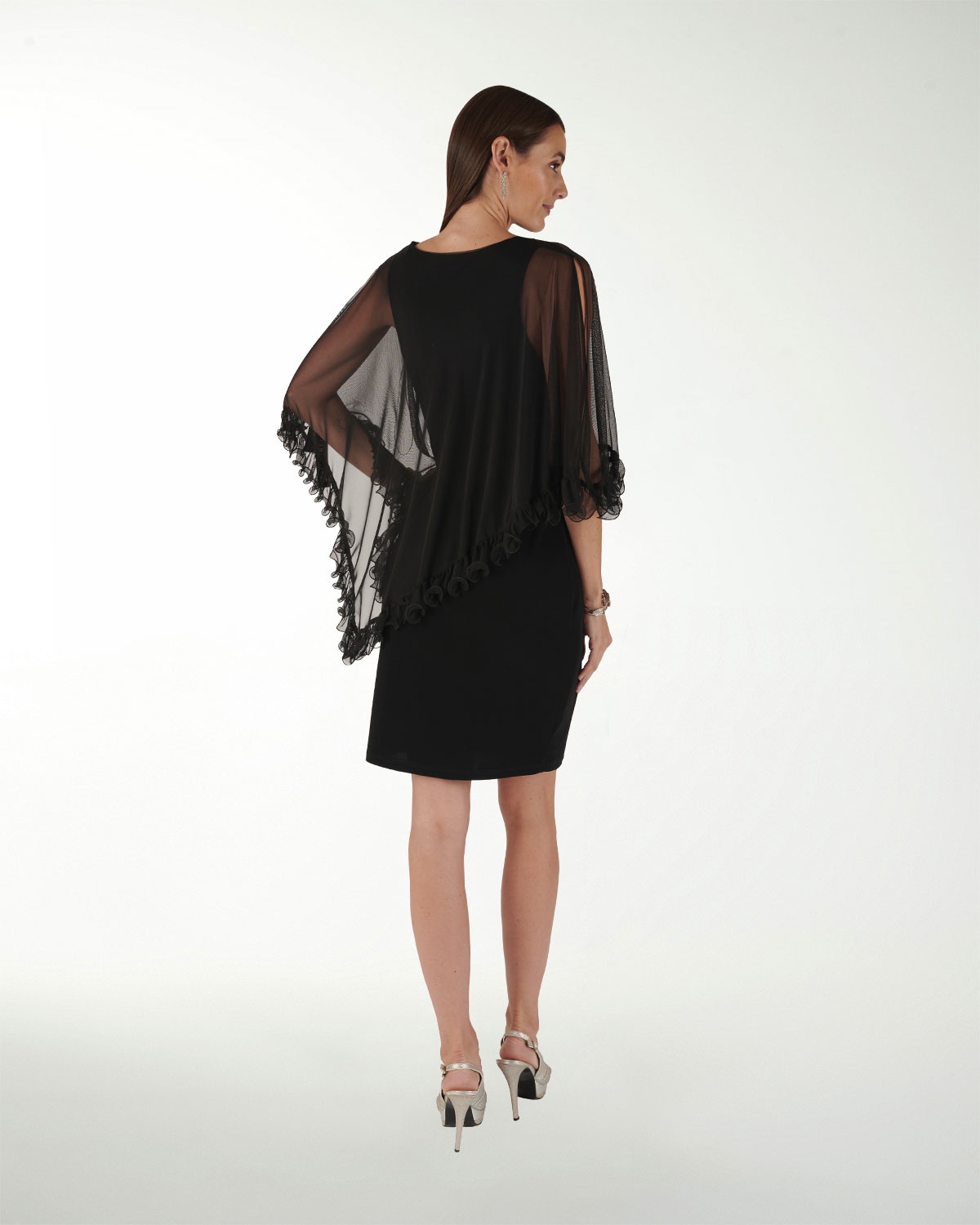 VESTIDO CA LICRA LISO RECTO CON ENSAMBLE VESTIDO CA LICRA LISO RECTO CON ENSAMBLE