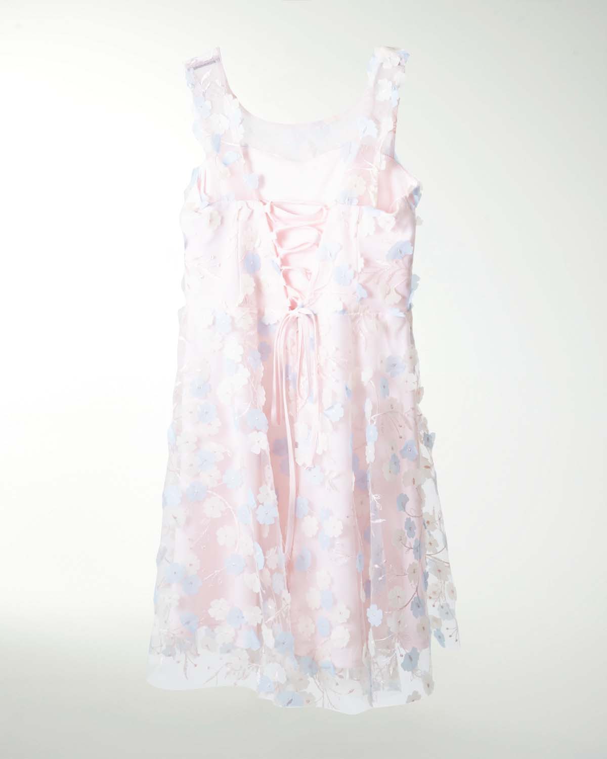 VESTIDO NI 12 14 16 CON JARETA EN LA ESPALDA