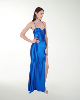 VESTIDO CL WARP TIPO SIRENA CON CORSET