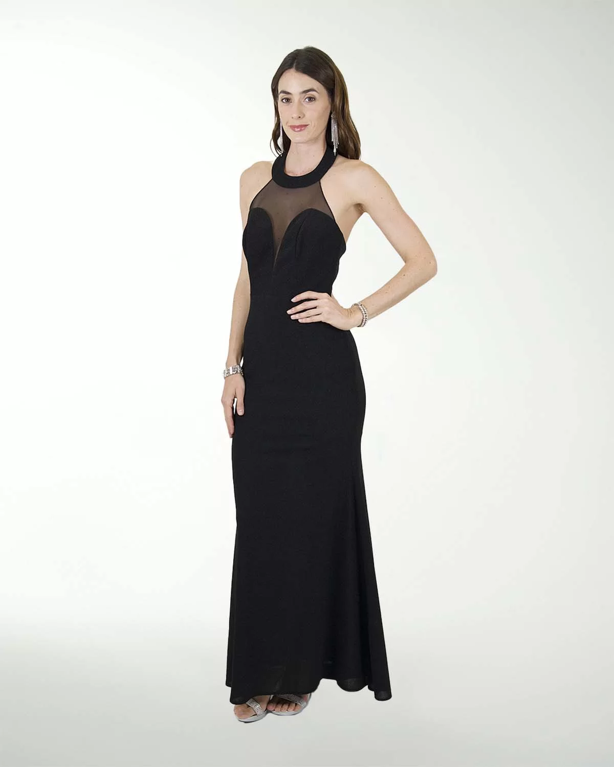 VESTIDO CL HOLYWOOD TIPO HALTER VESTIDO CL HOLYWOOD TIPO HALTER
