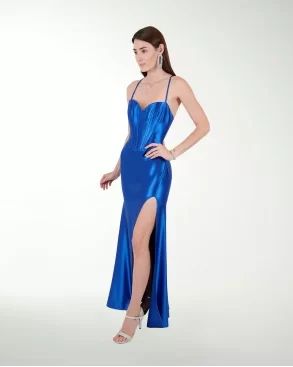 VESTIDO CL WARP TIPO SIRENA CON CORSET