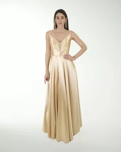 DA VESTIDO CL WARP GLITTER ESCOTE EN V