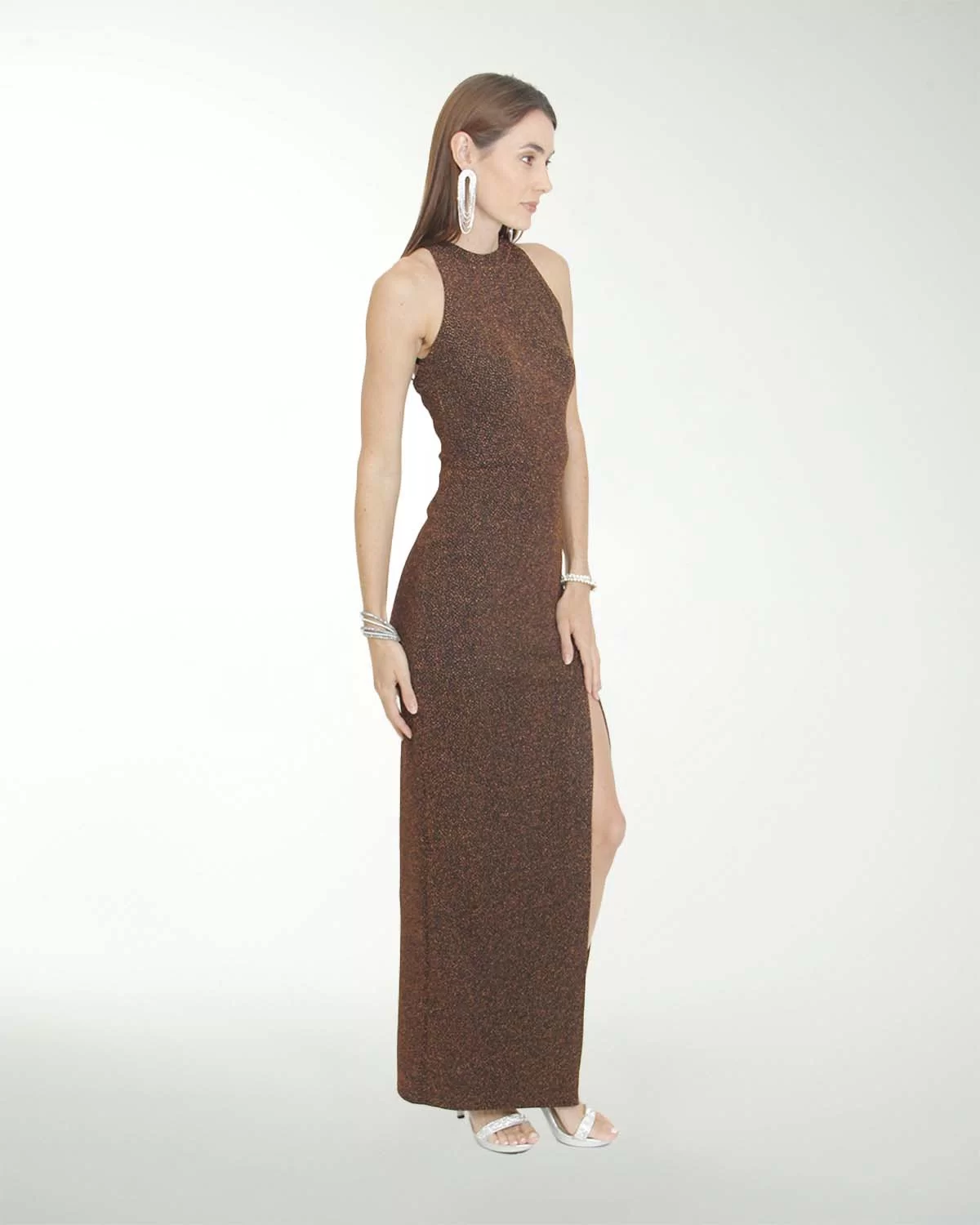 VESTIDO CL HOLYWOOD TIPO HALTER ENTALLADO VESTIDO CL HOLYWOOD TIPO HALTER ENTALLADO