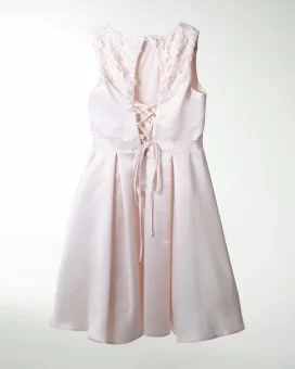 VESTIDO NI 12 14 16 CON TABLONES