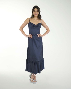 VESTIDO CAMPESINO MEZCLILLA