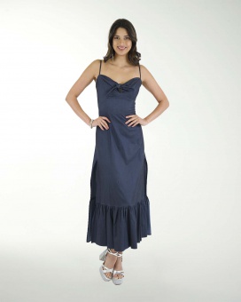 VESTIDO CAMPESINO MEZCLILLA