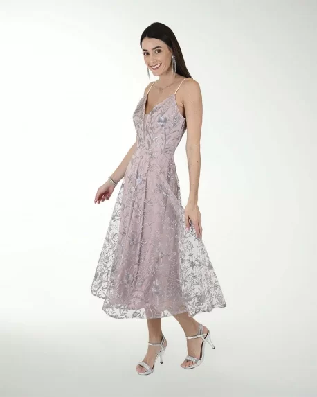 DA VESTIDO CC BORDADO MIDI