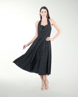 VESTIDO 50Â´s MIAMI ESTAMPADO