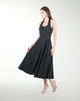 VESTIDO 50Â´s MIAMI ESTAMPADO