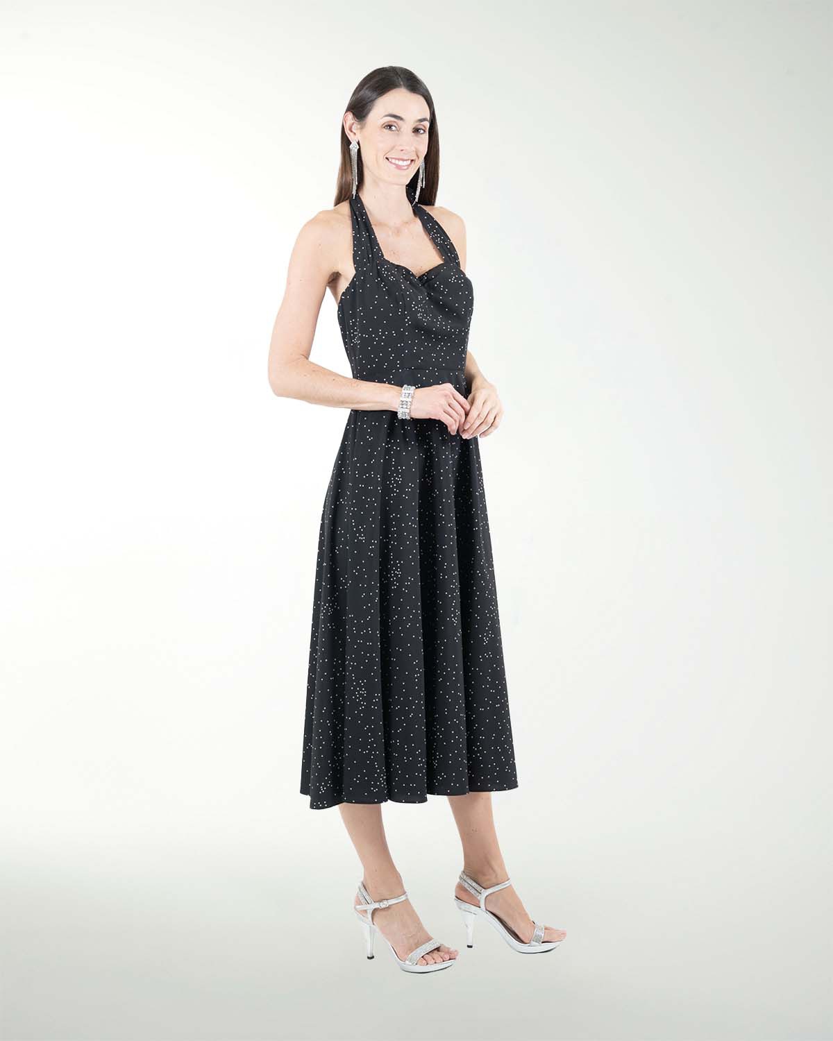 VESTIDO 50´s MIAMI ESTAMPADO VESTIDO 50´s MIAMI ESTAMPADO