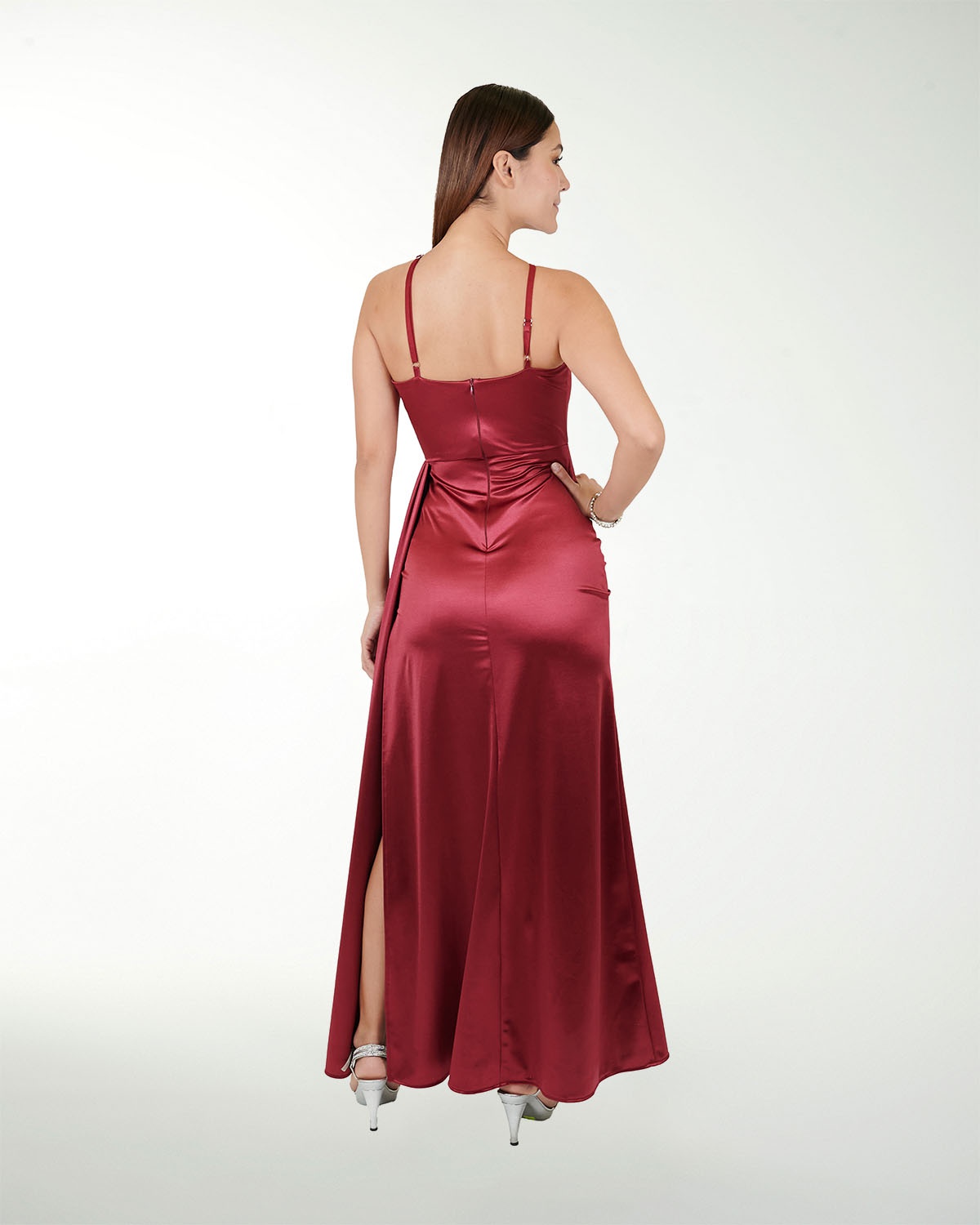 VESTIDO CL WARP DE UN HOMBRO DRAPEADO VESTIDO CL WARP DE UN HOMBRO DRAPEADO