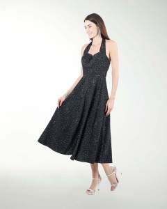 VESTIDO 50Â´s MIAMI ESTAMPADO