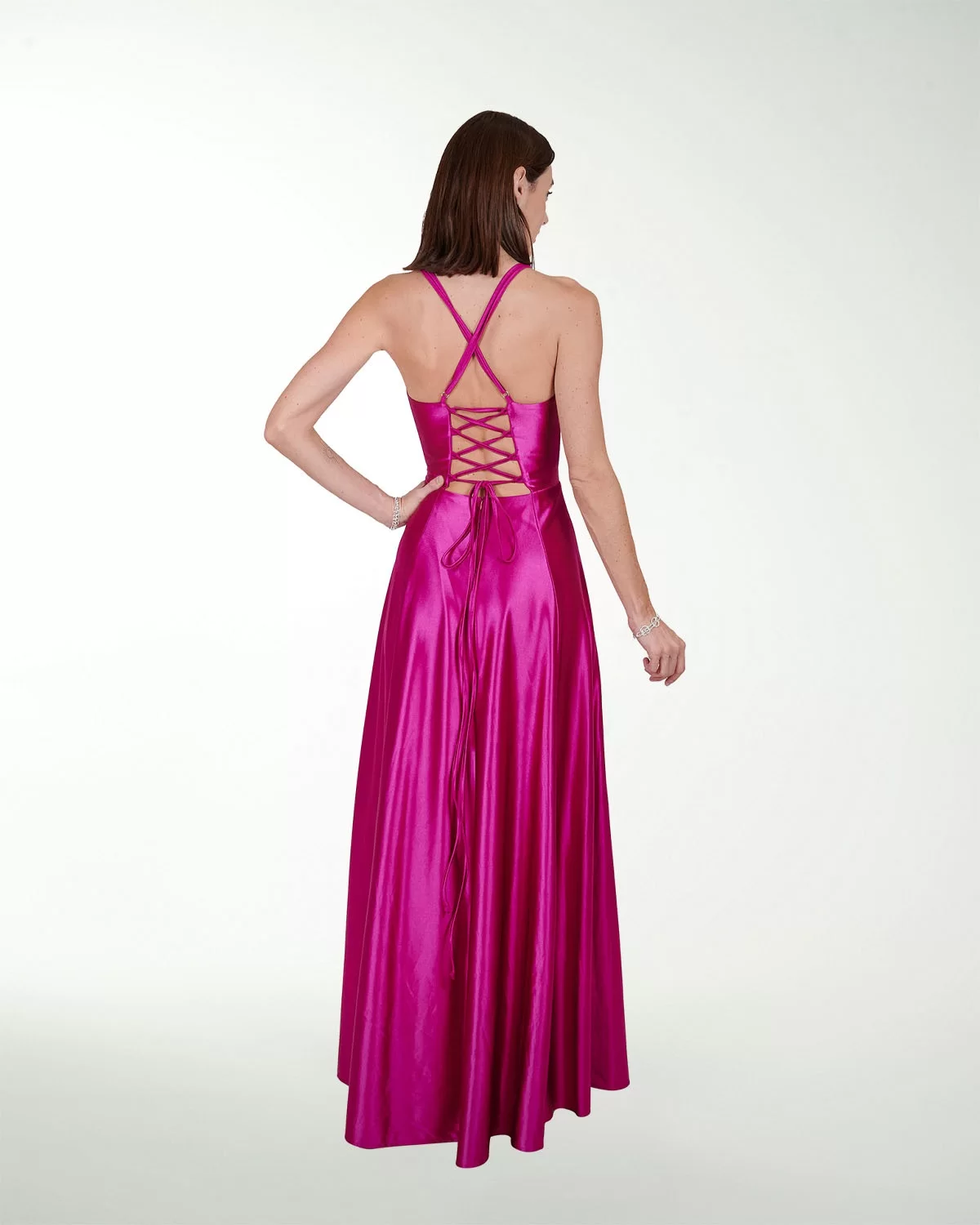 VESTIDO CL WARP TIPO CORSET CON DRAPEADO VESTIDO CL WARP TIPO CORSET CON DRAPEADO