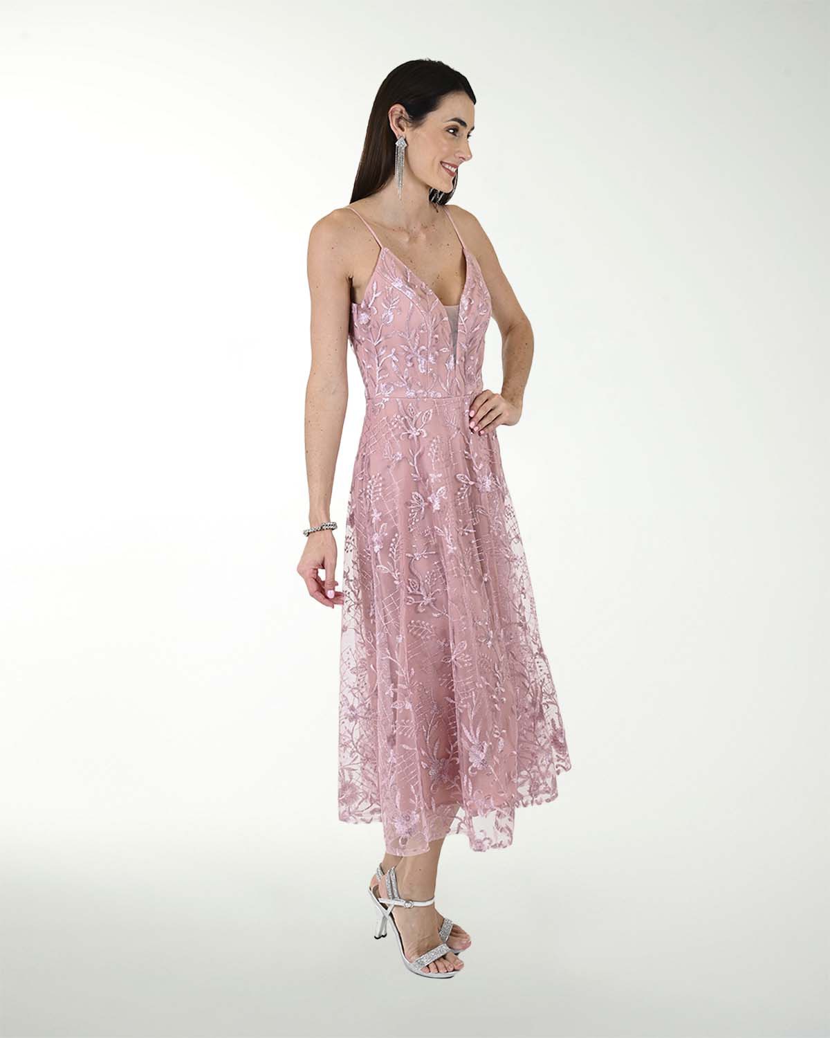 DA VESTIDO CC BORDADO MIDI