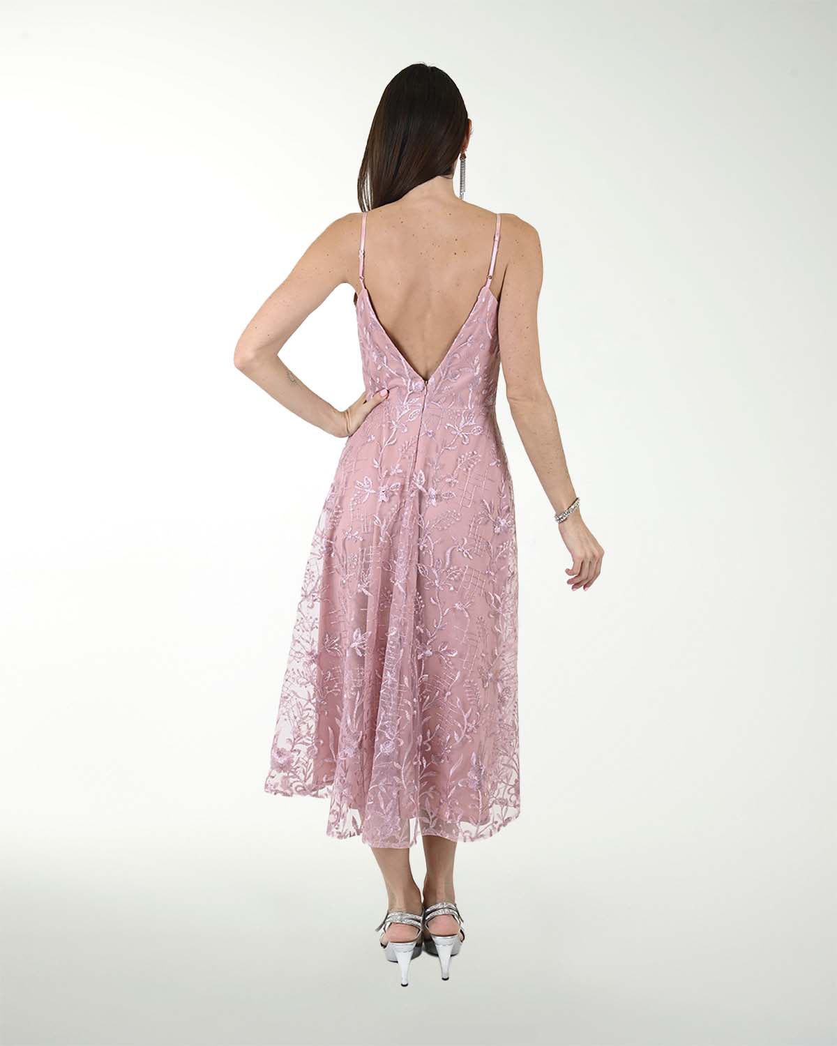 DA VESTIDO CC BORDADO MIDI