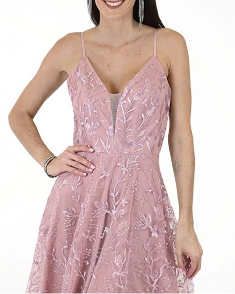 DA VESTIDO CC BORDADO MIDI
