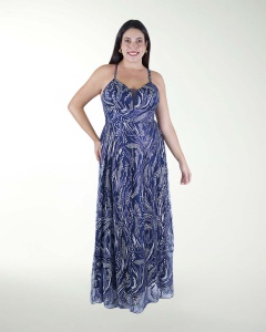 VESTIDO TE CON DETALLE DE BRILLO