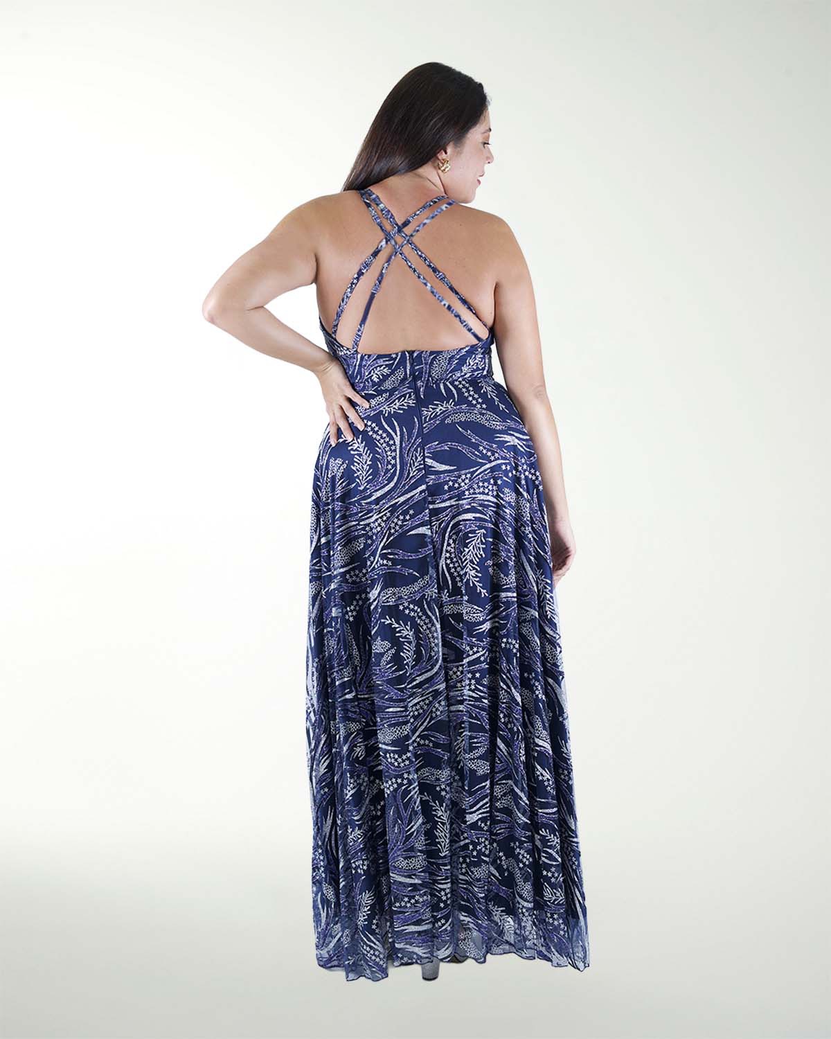 VESTIDO TE CON DETALLE DE BRILLO VESTIDO TE CON DETALLE DE BRILLO