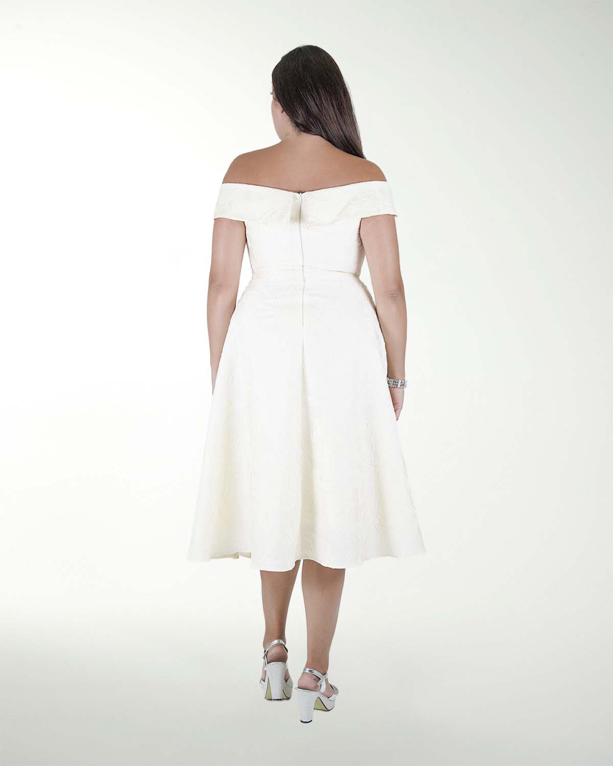 VESTIDO CC CON SOLAPA VESTIDO CC CON SOLAPA