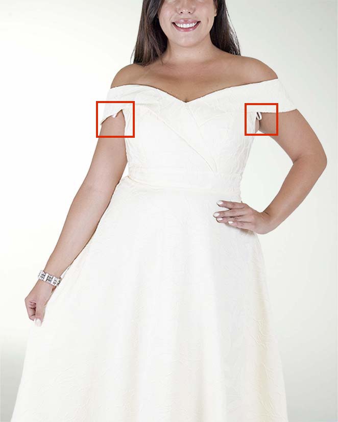 VESTIDO CC CON SOLAPA VESTIDO CC CON SOLAPA