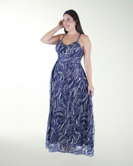 VESTIDO TE CON DETALLE DE BRILLO