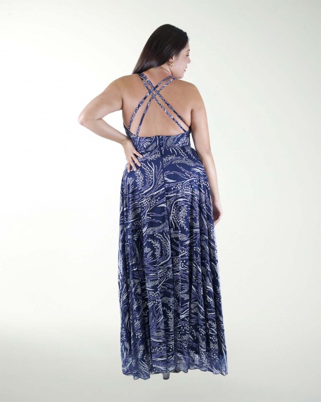 VESTIDO TE CON DETALLE DE BRILLO