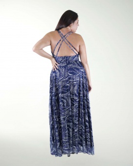 VESTIDO TE CON DETALLE DE BRILLO