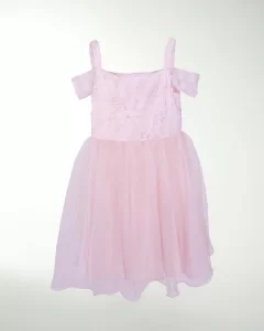 VESTIDO NI 12 14 16 DOBLE TIRNATE