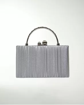 BOLSA DE FIESTA CON ASA Y BRILLO