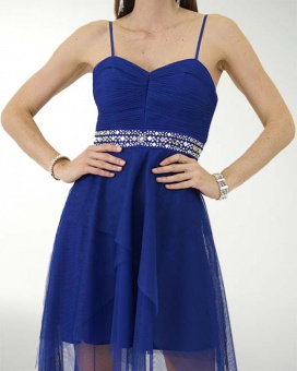 VESTIDO CC IMPERIAL CON ADORNO