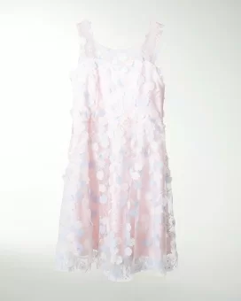 VESTIDO NI 12 14 16 CON JARETA EN LA ESPALDA
