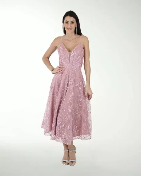 DA VESTIDO CC BORDADO MIDI