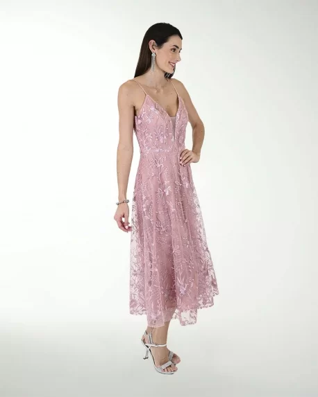 DA VESTIDO CC BORDADO MIDI