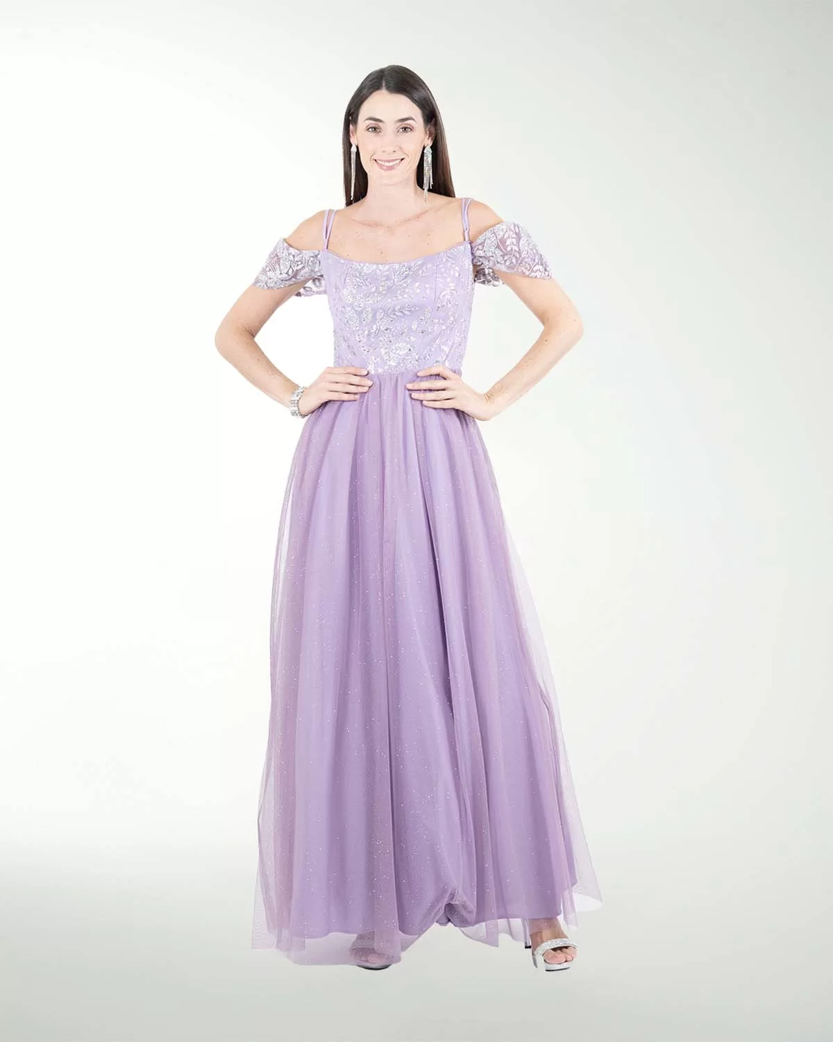 VESTIDO CL IMPERIAL GLITER VESTIDO CL IMPERIAL GLITER