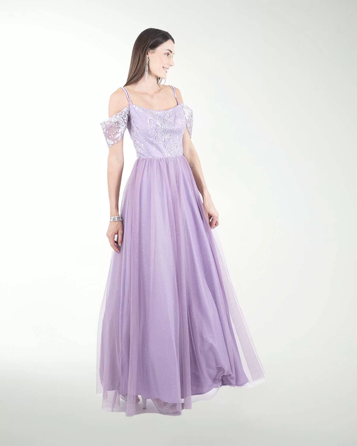 VESTIDO CL IMPERIAL GLITER VESTIDO CL IMPERIAL GLITER