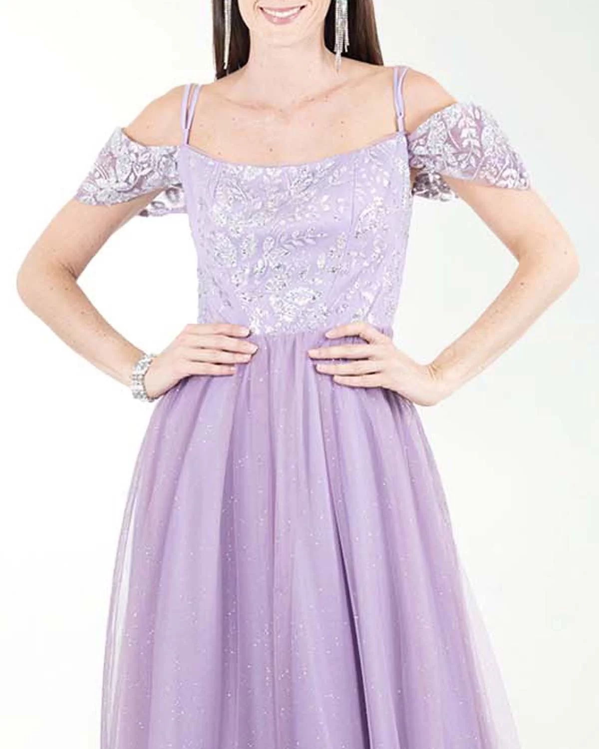 VESTIDO CL IMPERIAL GLITER VESTIDO CL IMPERIAL GLITER