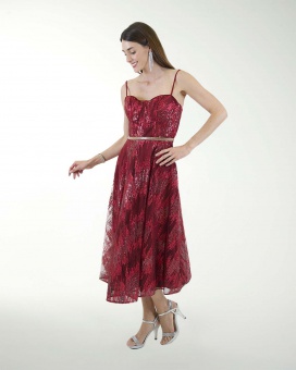 DA VESTIDO CC FANTASIA MIDI TIPO CORSET