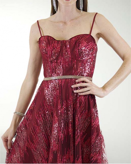 DA VESTIDO CC FANTASIA MIDI TIPO CORSET