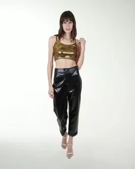 BLUSA SIXTEEN BRILLOS TIPO TOP