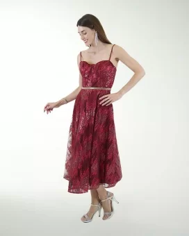 DA VESTIDO CC FANTASIA MIDI TIPO CORSET